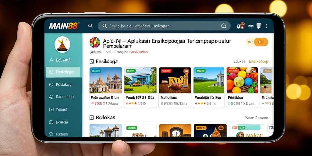 Tampilan antarmuka <strong>MAIN88</strong> yang sederhana dan menarik