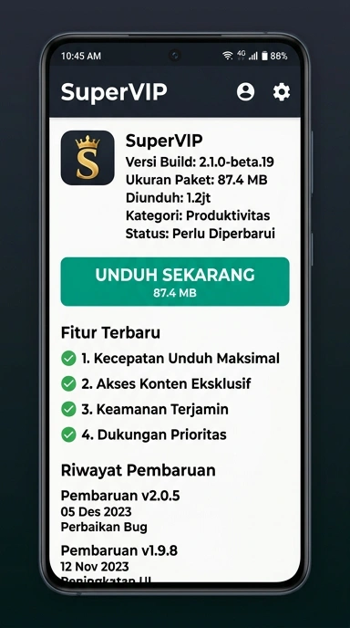Panduan Lengkap Unduh dan Instal APK supervip